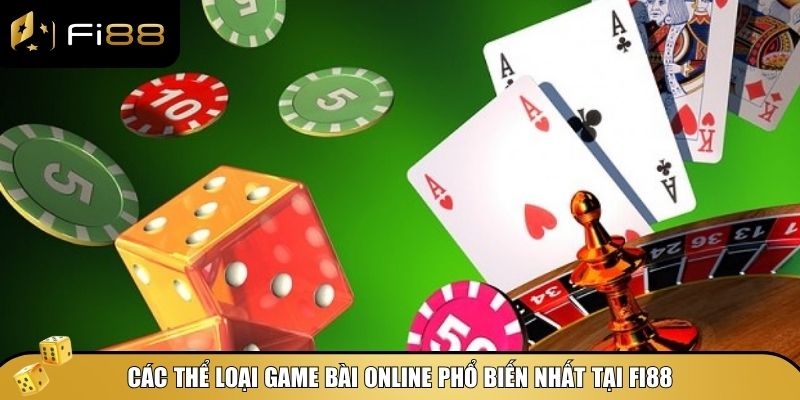 Top các game bài online Fi88