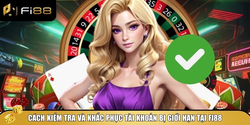Fi88 Giới Hạn Tài Khoản Người Chơi – Những Điều Cần Biết 5 Kiểm tra tình trạng Fi88 giới hạn tài khoản người chơi