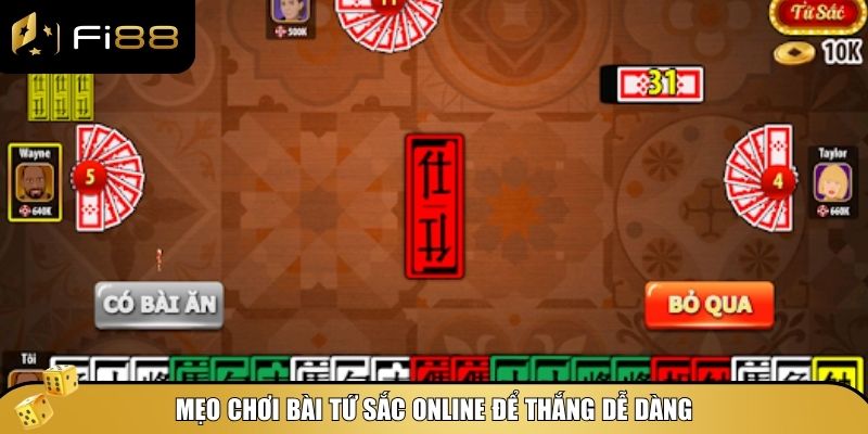 Chơi Bài Tứ Sắc Online – Luật Chơi Và Chiến Thuật Từ Cao Thủ 4 Chơi bài tứ sắc online cũng cần mẹo và chiến thuật hợp lý