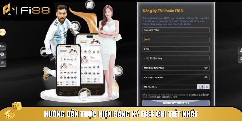 Các bước đăng ký Fi88 vô cùng đơn giản và nhanh chóng