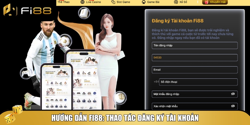 Hướng dẫn Fi88: Đăng ký