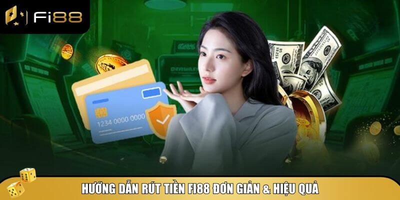 Rút tiền Fi88 được thực hiện nhanh chóng và an toàn với quy trình đơn giản