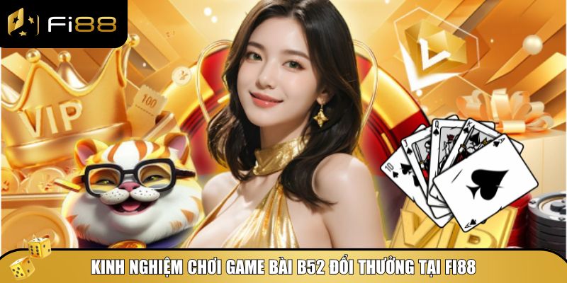 Tải Game Bài B52 Đổi Thưởng - Trúng Lớn Đỉnh Cao Tại Fi88 4 Kinh nghiệm làm chủ game bài B52 tại Fi88