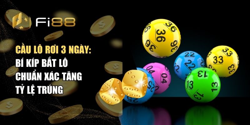 Cầu lô rơi 3 ngày: Bí kíp bắt lô chuẩn xác tăng tỷ lệ trúng