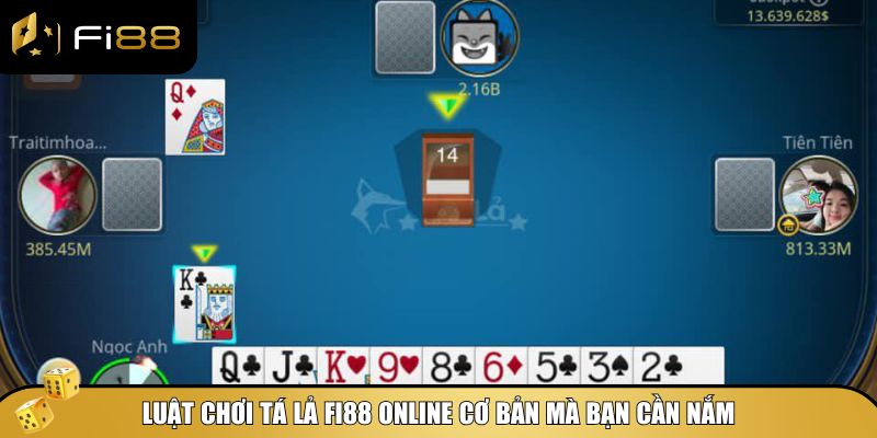 Cách chơi Tá Lả online hiệu quả – Chơi khéo thắng đậm 2 Khám phá luật chơi Tá Lả Fi88 cơ bản