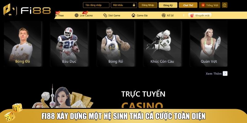 Trải nghiệm Giải trí Đỉnh cao tại Fi88.onl - Nơi Tận Hưởng Cá Cược An Toàn và Thú Vị