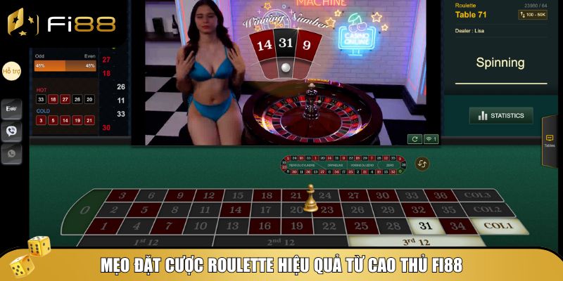 Mẹo đặt cược Roulette – Bí quyết chơi khôn ngoan tại Fi88 3 Giới thiệu top 3 mẹo đặt cược Roulette